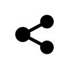 Pictogram Delen (Android)