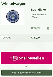 Snel bestellen iDEAL