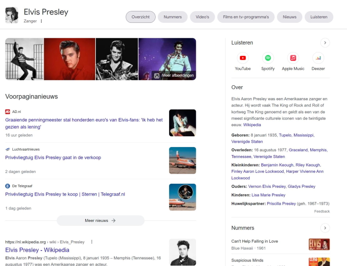 Resultatenpagina_Google_ElvisPresley
