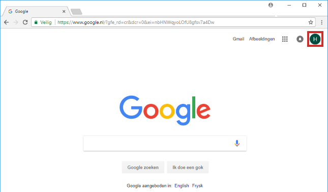 Uitloggen Google-account