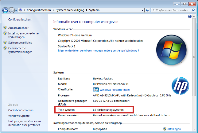 Check, systeem, hoeveel bits